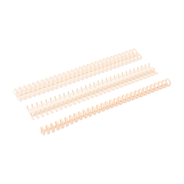 Seitruly 10 carpetas de hojas sueltas compactas de 30 agujeros, amplias aplicaciones y anillos de carpeta de alto rendimiento reutilizables Carpetas de archivos Rosa claro + 10 piezas