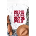 thumbnail image 6 of Cupid Aim For RIP Graphic Tee T-Shirt PLUS, 6 of 6