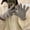 Grey, variant on Winter Gloves,Jelly Winter Bare Fingers Knitted Gloves Women'S Solid Color Screen Protector Warm Windproof Cycling Finger Thermal Gloves Women Gloves for Cold Weather Clearance Khaki A