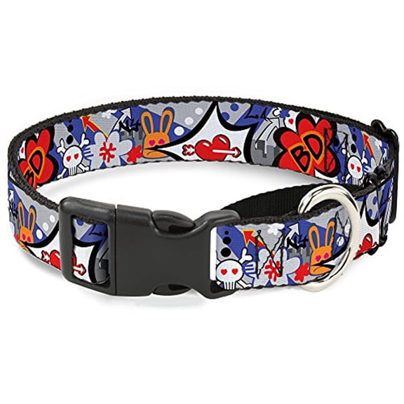 Buckle-Down Bd Cartoon Martingale Dog Collar
