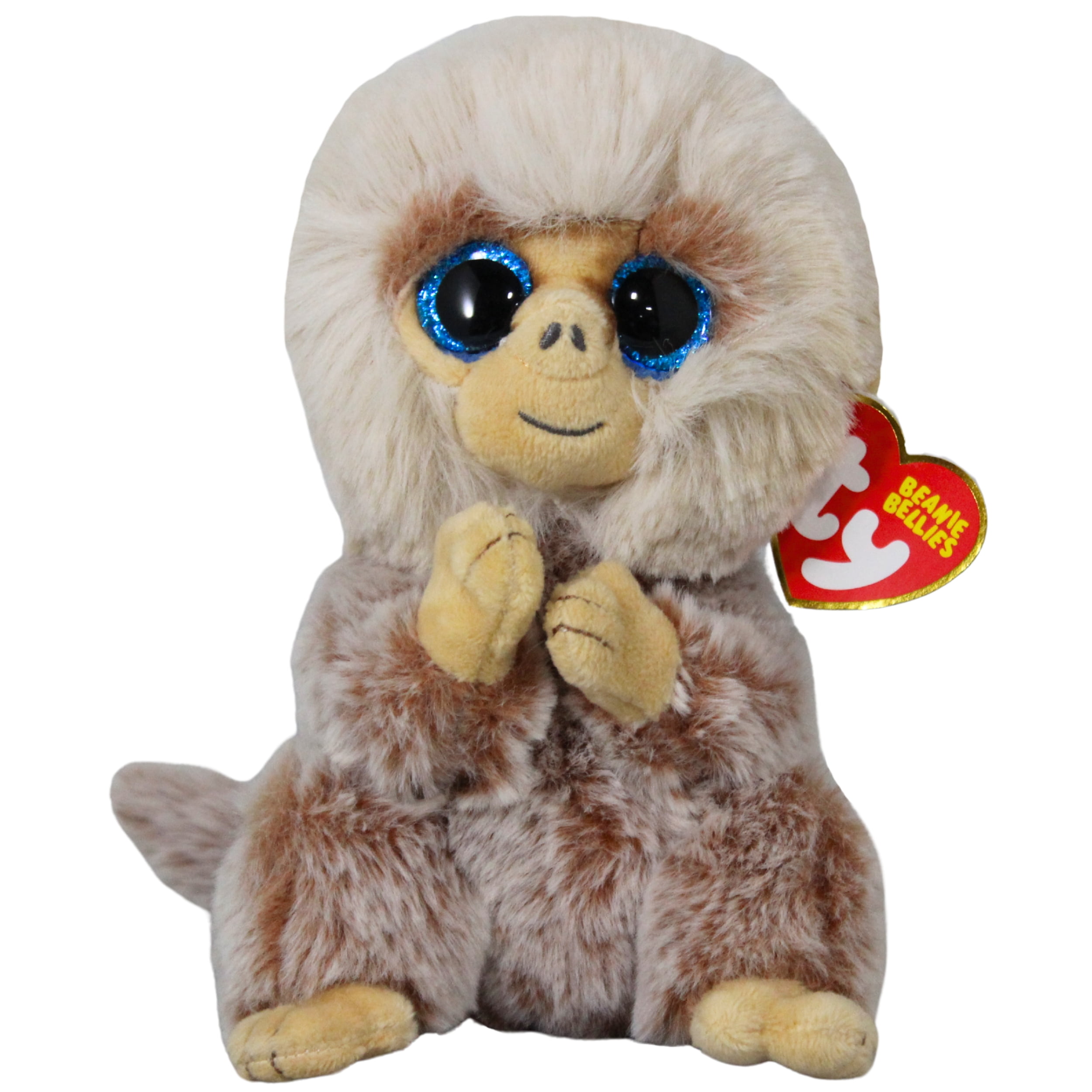 TY Beanie Baby Plüschfigur – Bananas Der Orang-Utan, Ca. 19 Cm Groß