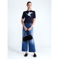 thumbnail image 2 of Free Assembly Women's and Women's Plus Crewneck Sweater with Short Puff Sleeves, Sizes XS-4X, 2 of 6