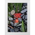 thumbnail image 3 of Brian Moore 23x32 White Modern Wood Framed Wall Art Titled - Maple Leaves I, 3 of 5
