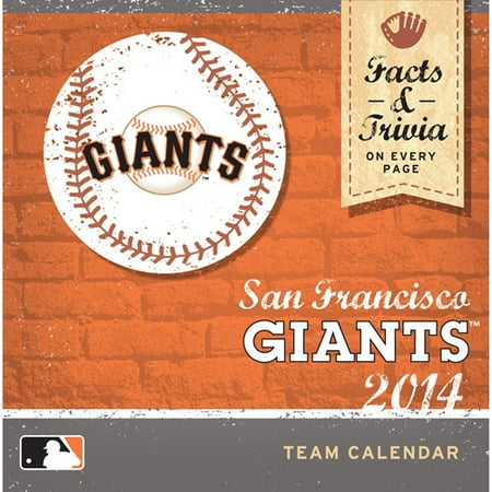 Turner Licensing San Francisco Giants 2014 Box Calendar