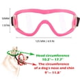 thumbnail image 3 of Gafas de Sol para Perro NICERINC PET Medianas con Protección UV Ajustables, 3 of 6
