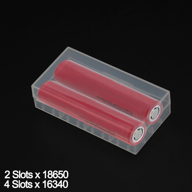 Todo en caja de batería para 18650 26650 16340 caja de almacenamiento de soporte de batería para 2 4 8 AA AAA contenedor de batería recargable organizador Tan Jianjun unisex