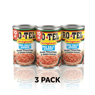 Ro-Tel Diced Tomatoes & Green Chilies, 10 oz. Cans (Pack of 8