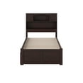 thumbnail image 4 of Newport Twin Extra Long Bed with Footboard and Twin Extra Long Trundle in Espresso, 4 of 7