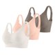 thumbnail image 1 of Brasier conjunto de 3 Piezas de Sujetador Deportivo sin Costuras y Cómodo para Mujer, con Soporte Ajustable, para Uso En Casa, Ocio y Entrenamiento Durante Toda La Temporada. Grande, 1 of 5