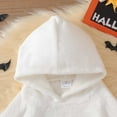 thumbnail image 5 of MEZZALL Halloween Girls With Hood Soft Poncho Winter Party Dress Up Outfits Kids Toddlers Holiday Clothes, 5 of 9