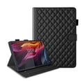 thumbnail image 3 of for Lenovo Tab M11 Plus/K11 Plus 11.45 Inch 2024 Case, Rhombus Pattern Multiple Viewing Angles Stand Slim Folio Cover (Black), 3 of 6