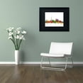 thumbnail image 3 of Trademark Fine Art "Toronto Canada Skyline IV" Canvas Art by Michael Tompsett Black Matte, Black Frame, 3 of 4