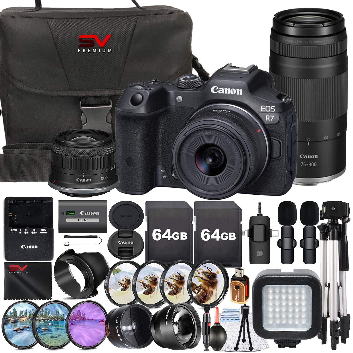 Canon EOS R10 Mirrorless Camera (International Version) with RF-S
