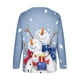 thumbnail image 5 of Sudaderas Con Capucha de Navidad Para Mujer Moda Casual Manga Larga Impreso Tops Blusa Odeerbi ODB190578, 5 of 6