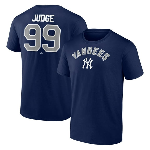 Men's Aaron Judge Navy New York Yankees Winning Streak Name & Number T-Shirt