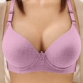 thumbnail image 2 of Babcutegg Solid Color Women' s Wireless Bra Comfortable Everyday Seamless Underwire-Free Bra with Soft Cup, Breathable Fabric, Minimalist Design Size 3XL, 2 of 8