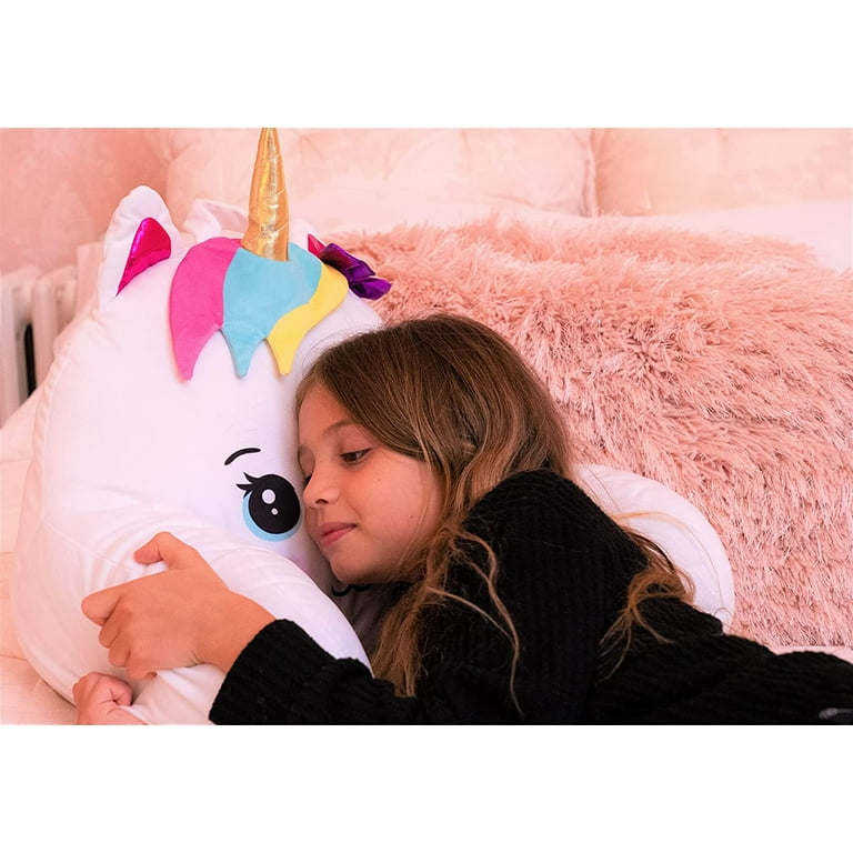 Justice unicorn cheap lounge pillow
