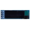 thumbnail image 2 of Módulo Oled Módulo de pantalla LCD OLED de 0,91 pulgadas SSD1306 128x32 Dispositivo de pantalla LCD Tamaño compacto, 2 of 8