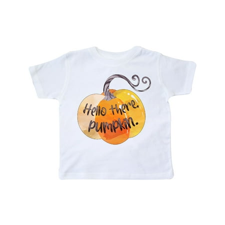 

Inktastic Fall Hello there Pumpkin Gift Toddler Boy or Toddler Girl T-Shirt