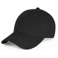 thumbnail image 1 of Gorra de béisbol Artexia 100% algodón negra ajustable, 1 of 3