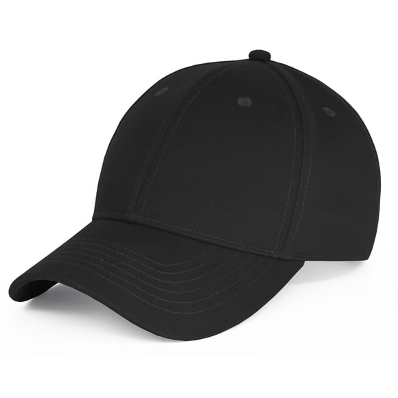 Gorra de béisbol Artexia 100% algodón negra ajustable