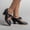 R-Black, variant on New Hollow High Heel Sandal Slippers for Women Lace Up Oversized Women's Earth Spirit Sandals for Women Casual Shoes
