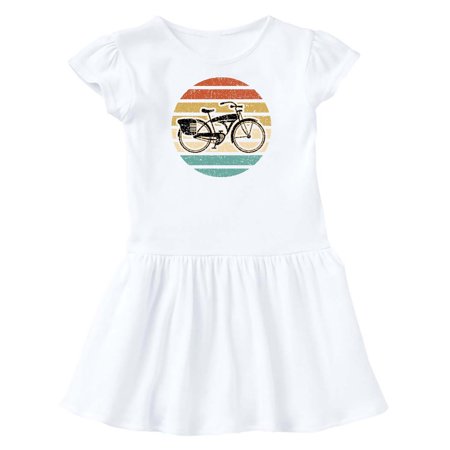 

Inktastic Cycling Vintage Bicycle for Cyclist Gift Toddler Girl Dress