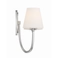 thumbnail image 4 of JUN-10322-PN Crystorama Lighting Juno - 2 Light Wall Mount-13 Inches Tall and 15 Inches Wide-Polished Nickel Finish, 4 of 12