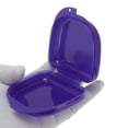 thumbnail image 3 of Unique Bargains 1 Pc Braces Box with Vent Holes Compact Braces Storage Box Dark Purple, 3 of 5
