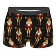 thumbnail image 3 of Fashion Nutcracker Soldier King Boxers Shorts Panties Male Underpants Stretch Cartoon Christmas Nutcrackers Briefs Underwear, 3 of 7