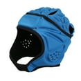 thumbnail image 3 of EVA Sponge Rugby Headgear Head Protector Elastic Soccer Protector Sport Football Hat for Skateboard Baseball Roller Skating Adult BLue, 3 of 7