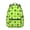 Alien Head Bright, variant on Alien Head Bright Green Pattern Backpack for School, Cute School Bag with Adjustable Shoulder Straps and Padded Back, 15.3"x11"x7.1"