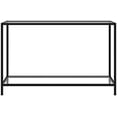 thumbnail image 3 of TBQXFDU Console Table Transparent Tempered Glass Glass Coffee Table 2 Tier Modern Coffee Table Living Room Table  Transparent Bedside Table Glass Edges for Living Room  Office  Waiting Ar, 3 of 7