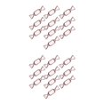 thumbnail image 2 of relayinert Candy en Forme de Mini Collier Organisateur Boucles d'Oreilles Collier de Stockage Rose 10 Pcs 2Set, 2 of 6