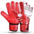 thumbnail image 2 of Equipamiento de fútbol profesional Guantes de portero Guantes de portero con protección para los dedos Antideslizantes Resistentes al desgaste Entrenamiento Adultos Jóvenes, 2 of 6