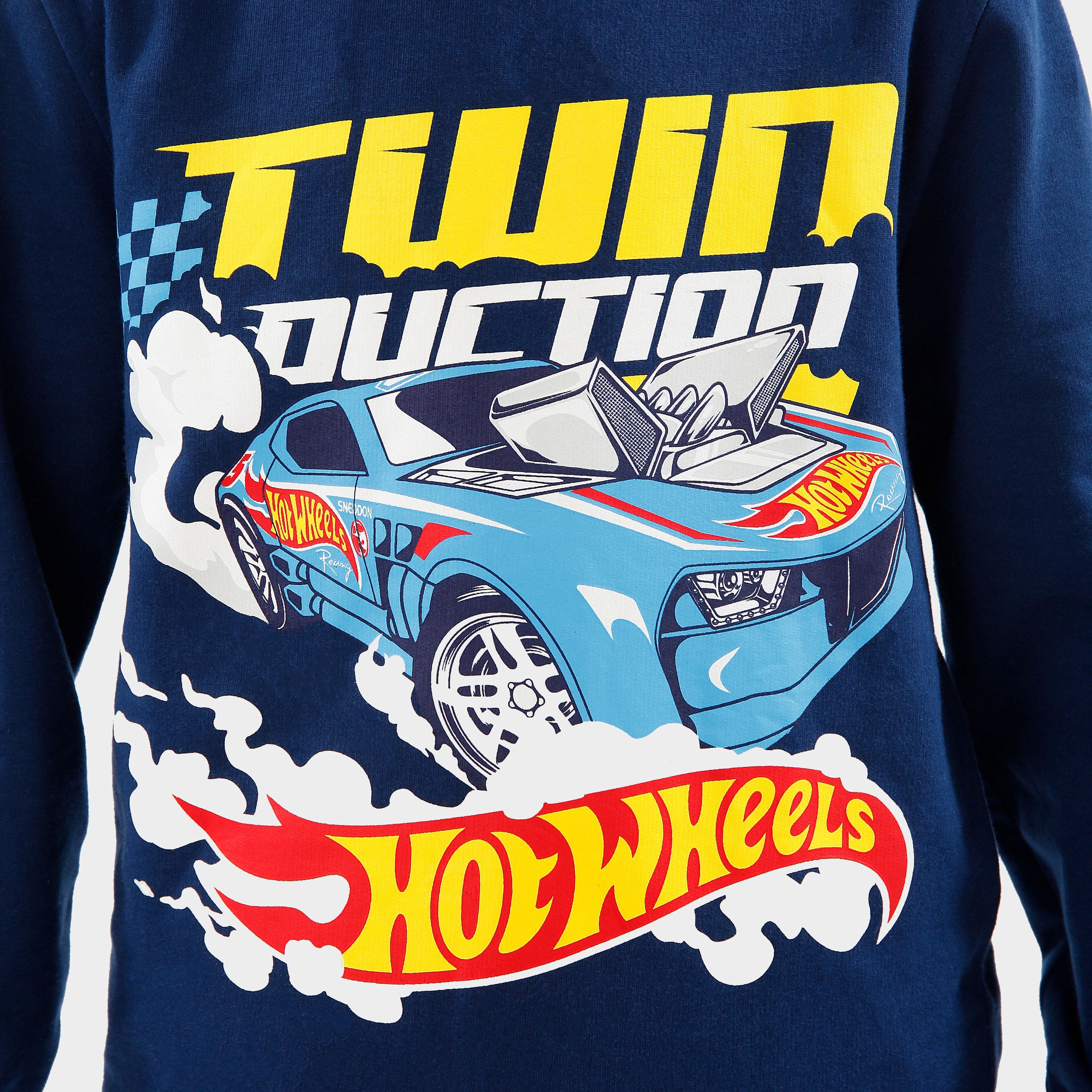 Hot Wheels Hoodie Blue 4-14