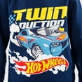 thumbnail image 3 of Hot Wheels Hoodie Blue 4-14, 3 of 3