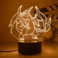 thumbnail image 2 of Pokemon Anime 3d Night Lights Bulbasaur Charizard Squirtle Mewtu LED desk lamp figura de acción Decor Home Figma Doll Gift Toy, 2 of 5