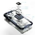 thumbnail image 5 of Feishell Clear Cover for iPhone 13 Pro Max,with Ring Holder,Drop Protection Built-in Metal Plate Support Magnetic Car Mount Soft TPU Bumper Frame Transprent Premium Acrylic Slim Phone Case,Black, 5 of 11