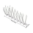Bird Spikes PreAssembled for Pigeons Birds,Cover Durable Bird Spikes