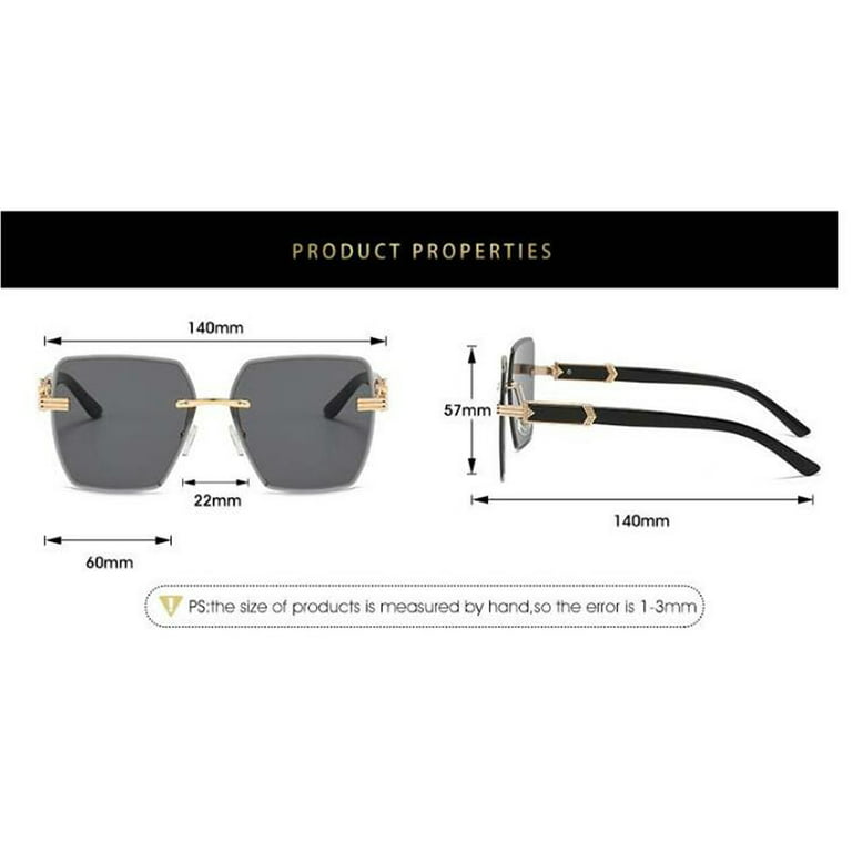 Sun Glasses  Sunglasses - 2023 New Fashion Square Sunglasses Men