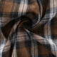 thumbnail image 4 of Camisas de Manga Larga para Hombres Botón Abajo Gira-Abajo Cuello Blusa, Retícula Impresión Casual Estilo de Negocios, 4 of 5