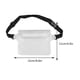thumbnail image 4 of Bolso seca de PVC para deportes al aire libre, impermeable, con bolsillo, riñonera (blanco), 4 of 7