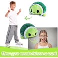 thumbnail image 5 of Double Sided Turtle Plush Happy Sad Turtle Fluffy Cute Mini Plush Turtle For All Ages Green, 5 of 5