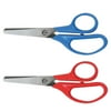 Universal UNV92024 5 in. Long 1.75 in. Cut Length Rounded Tip Kids' Scissors - Assorted Straight Handles (2/Pack)