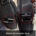 thumbnail image 4 of Metal Seat Belt Adjuster, Shoulder Neck Strap Positioner, Universal Locking Clip for Comfortable Driving (Black), 4 of 5