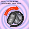 thumbnail image 5 of Latrodar Wireless Bluetooth Earphones With Bones-conduction That Does Not Enter The Safe&Non-Toxic le To Wear Earphones Black 4.72x3.92 Inch Home Essentials, 5 of 5