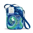 thumbnail image 5 of Fit & Fresh x Ivory Ella Ryane Insulated Cross-Body Sling Lunch Bag Blue-Green Tie Dye Soft Sided Reusable Lunch Bag, 5 of 8