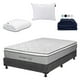 thumbnail image 1 of Colchón Matrimonial Dicasa Vail + Box Base Cama + Almohada One + Protector Cloud + Sábanas Softy, 1 of 8