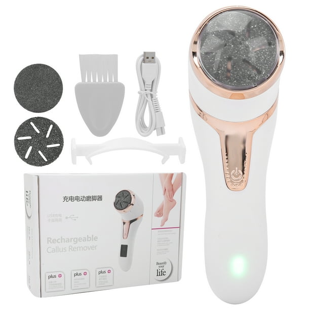 Lima eléctrica para pies, exfoliante al vacío, removedor de callos y piel muerta, herramienta para pedicura y cuidado de los pies.